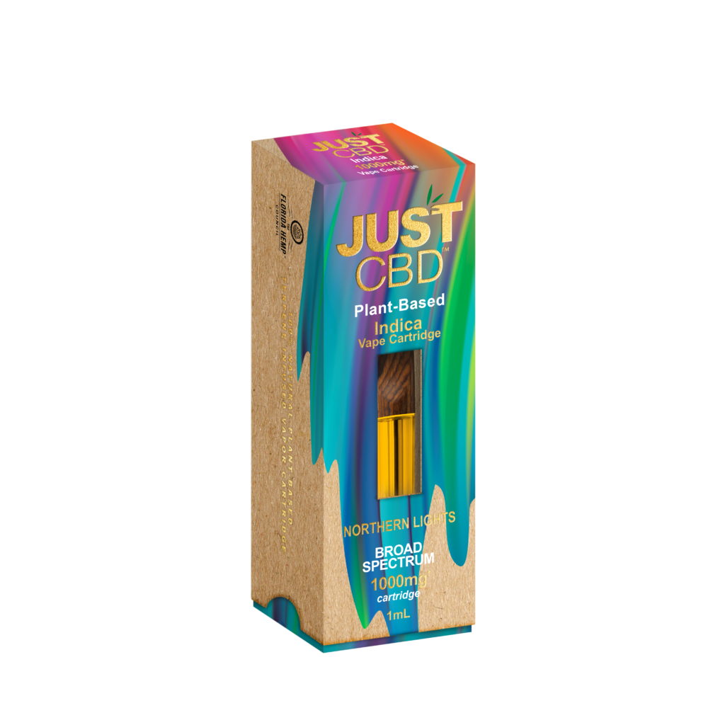 JustCBD 1000mg CBD Cartridge Northern Lights.