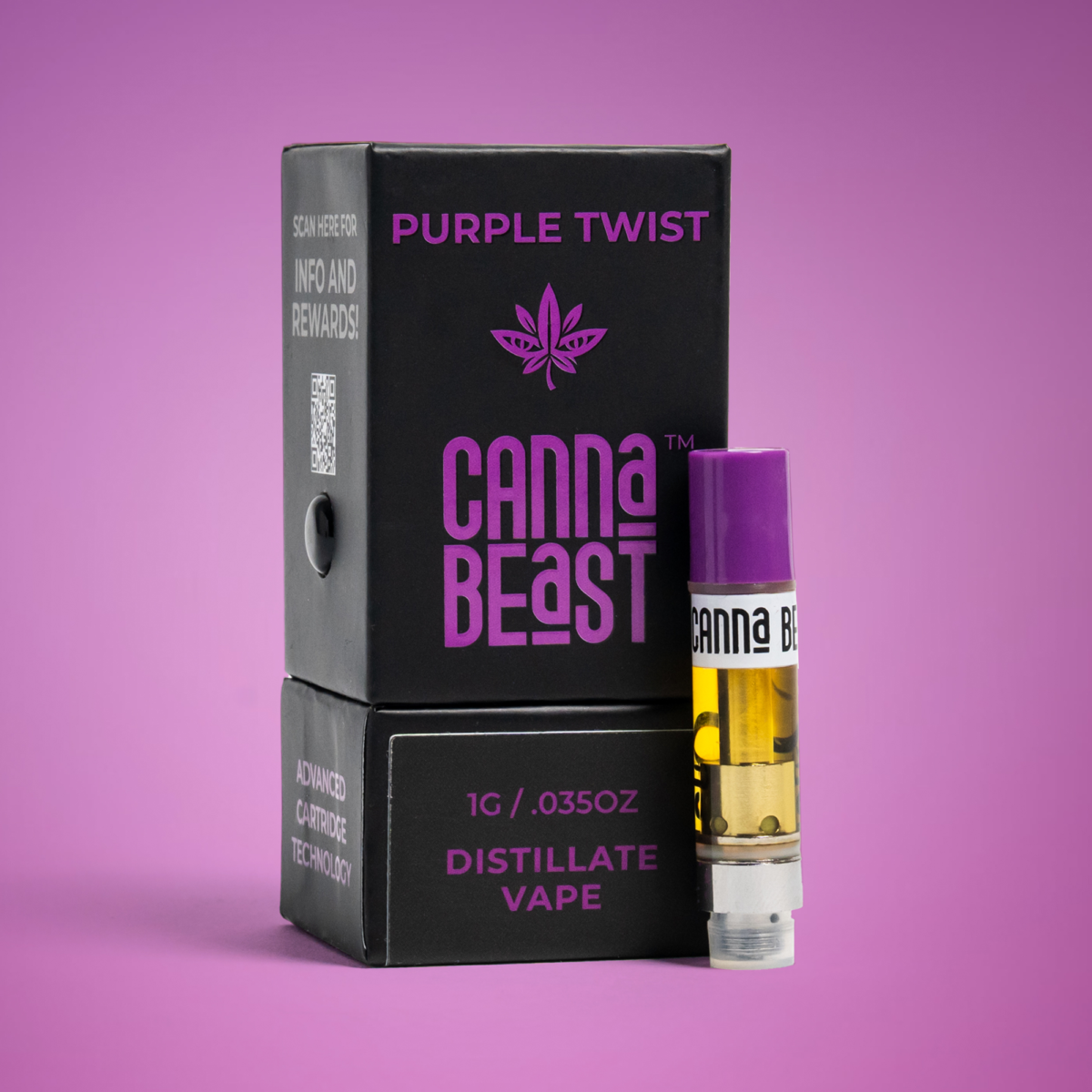Purple Twist Delta-9 THC Vape Cartridge