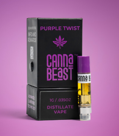 Purple Twist Delta-9 THC Vape Cartridge