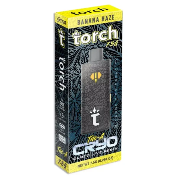 Torch Cryo Cured Live Resin THCa Disposable Vape 7.5g