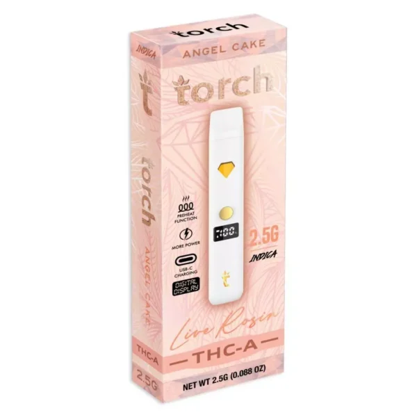 Torch THCa Live Rosin Disposable Vapes 2.5g