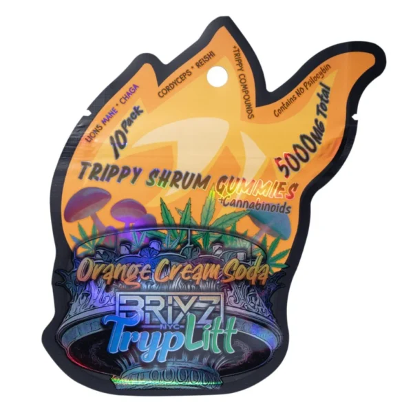 BRIXZ TrypLitt Nootropic Mushroom Gummies 2pc