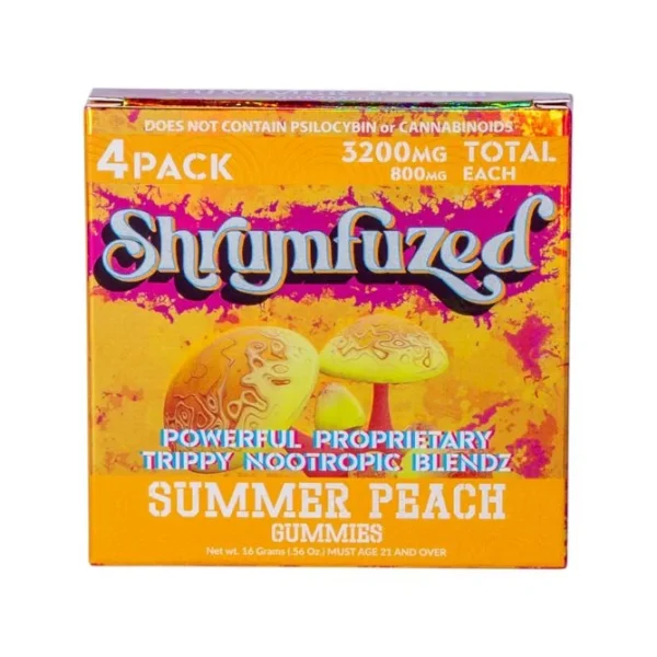 Shrumfuzed Nootropic Mushroom Gummies 4 Piece