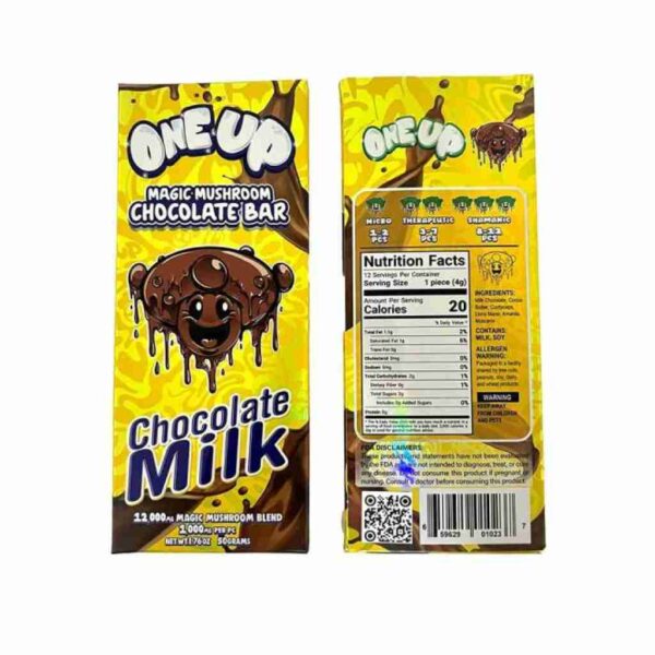 One Up Magic Mushroom Chocolate Bar 12000mg 12pc