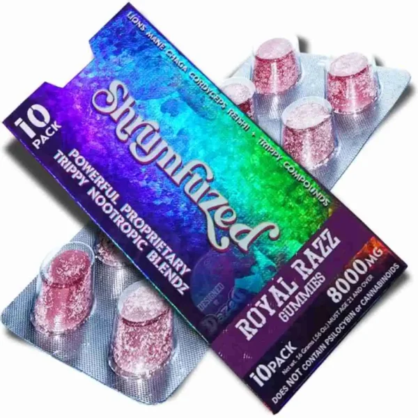 Shrumfuzed Nootropic Mushroom Gummies 10pc - Royal Razz