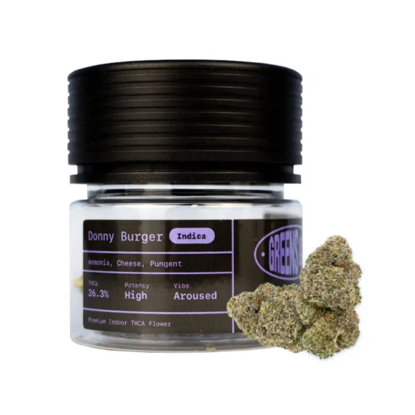 Donny Burger THCa Flower by Greens & Co.