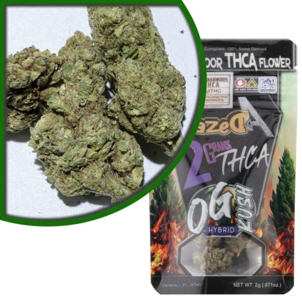 Dazed Exotic Indoor THCa Flower 2g