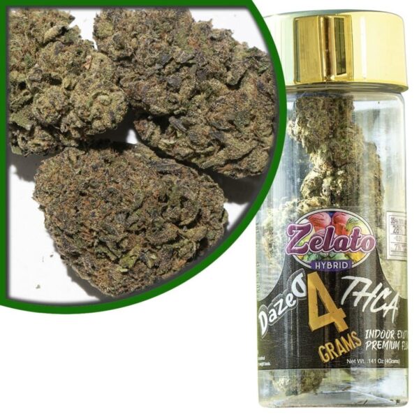 Dazed8 THCa Premium Indoor Flower Zelato 4g