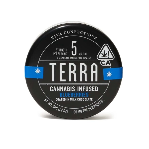 MILK CHOCOLATE COATED BLUEBERRY TERRA BITES 20-PACK