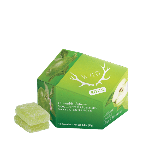 SOUR APPLE 10 PACK GUMMIES
