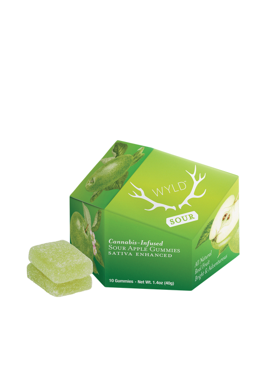 SOUR APPLE 10 PACK GUMMIES