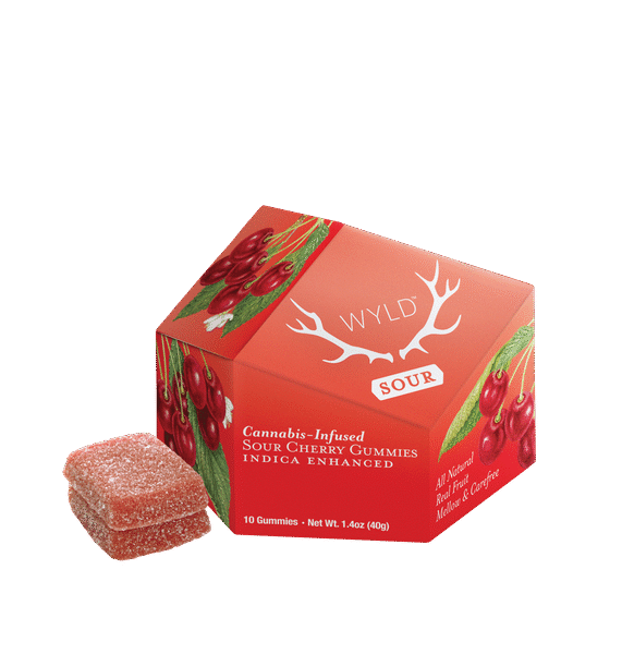 SOUR CHERRY 10 PACK GUMMIES