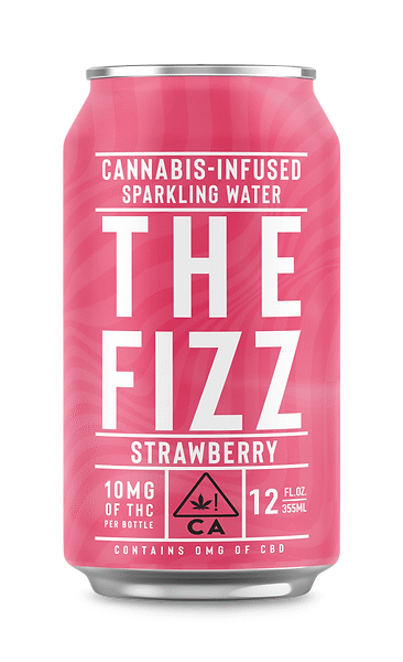 THE FIZZ STRAWBERRY SPARKLING WATER 10MG